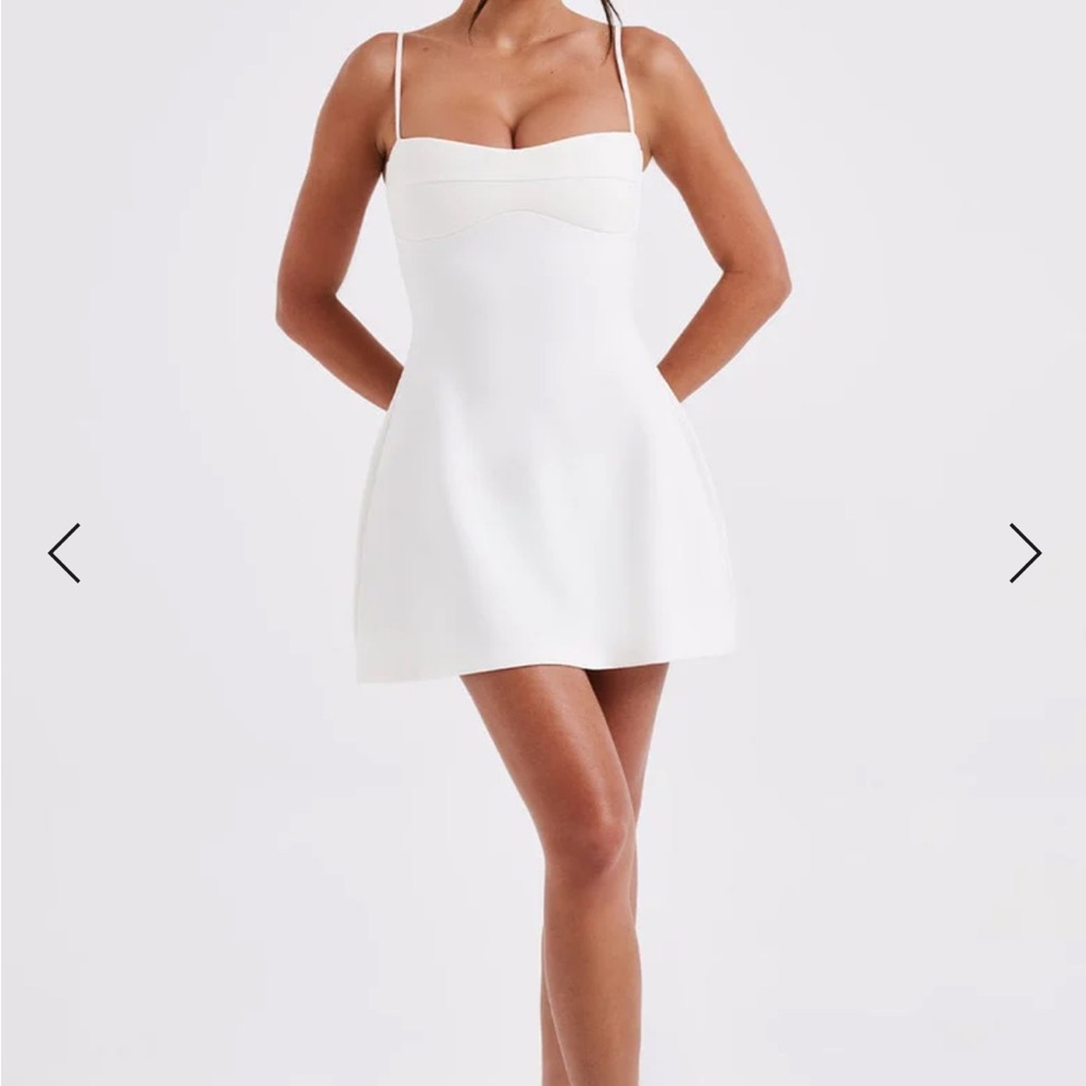 Babyboo Dakota Mini Dress - Ivory